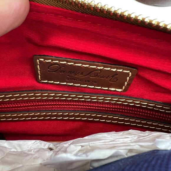 Dooney & Bourke Pebble Leather Crossbody Purse Black - Picture 10 of 13